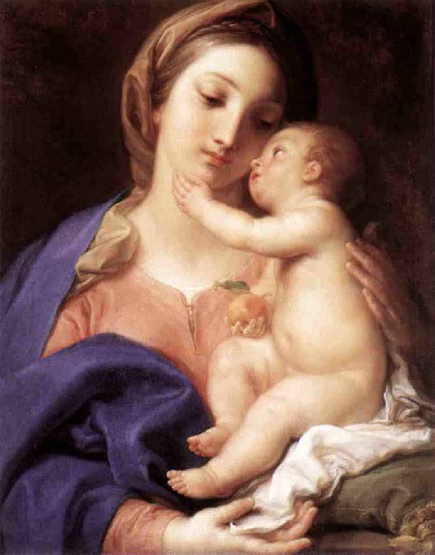 Pompeo Batoni Madonna and Child oil painting image